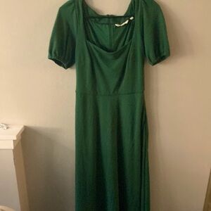 Green Maxi dress